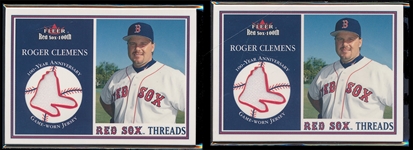 BB 01F Red Sox Threads (2) Clemens