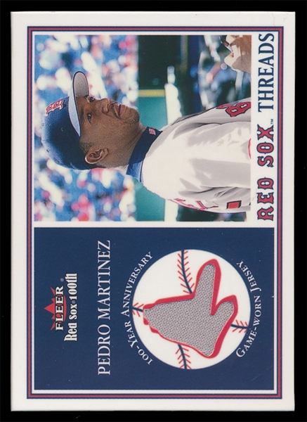 BB 01F Pedro Martinez Jersey Card