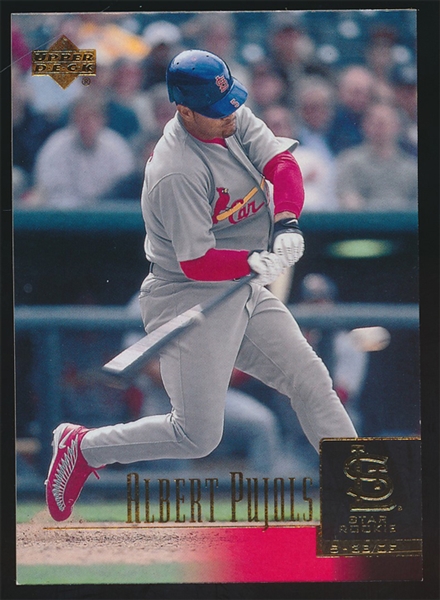 BB 01UD #295 Albert Pujols Rookie