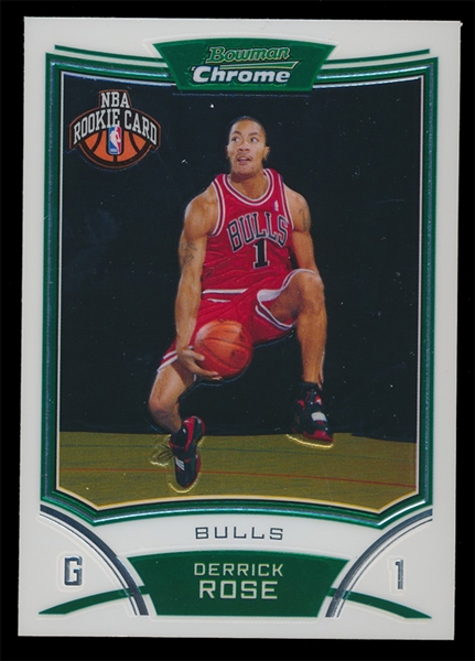 BK 08B Chrome #111 Derrick Rose