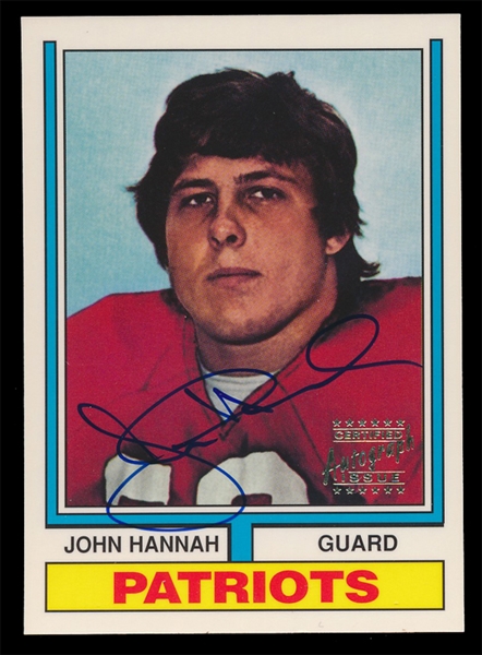 FB 98T Stars John Hannah Autograph