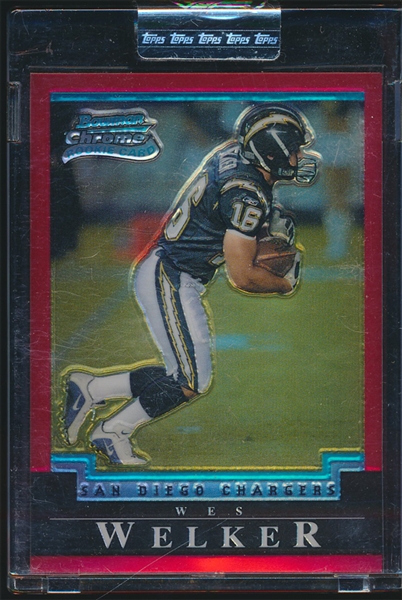 FB 04B #179 Wes Welker Rookie