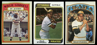 BB (3) 70s Willie Stargell Cards