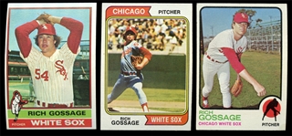 BB (3) Rich Gossage Cards w/Rookie