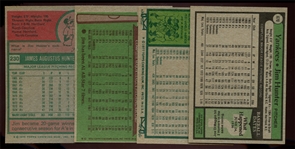 BB (4) Jim “Catfish Hunter Cards