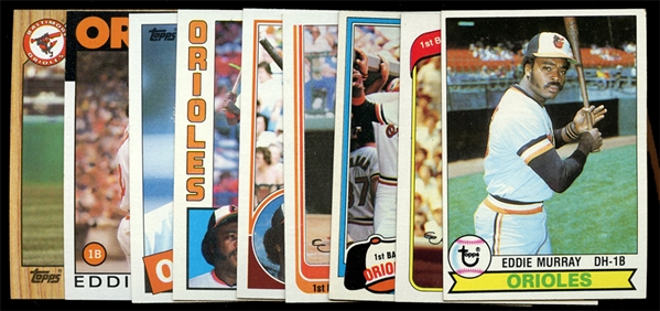 BB (9) Eddie Murray Cards