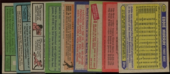 BB (9) Eddie Murray Cards