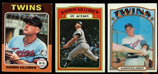 BB (3) Harmon Killebrew Cards