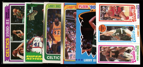 BK (6) Larry Bird Cards