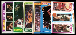 BK (6) Larry Bird Cards