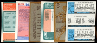 BK (6) Larry Bird Cards