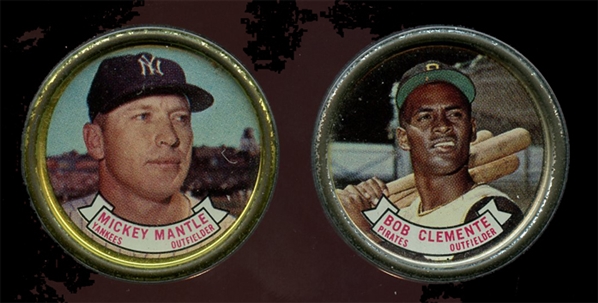 BB 64T Coins Mantle and Clemente