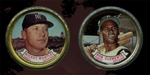 BB 64T Coins Mantle and Clemente