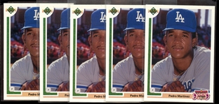 BB 91UD #2F (5) Pedro Martinez Rookies