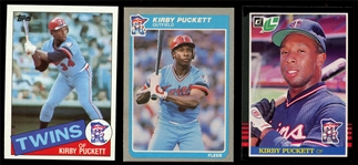 BB (3) Kirby Puckett Rookies
