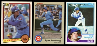 BB (3) Ryne Sandberg Rookies