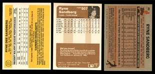 BB (3) Ryne Sandberg Rookies