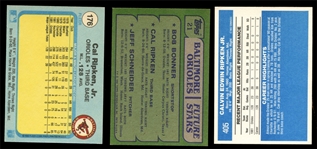 BB (3) Cal Ripken Rookies