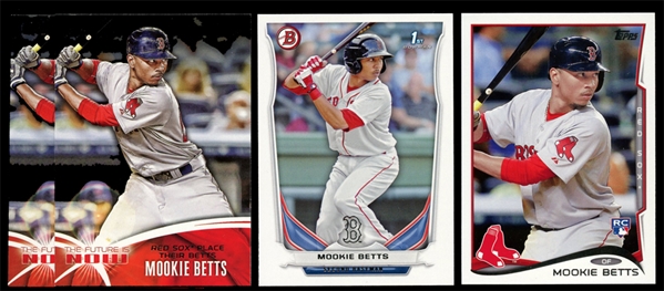 BB (4) Rookie/Early Mookie Betts