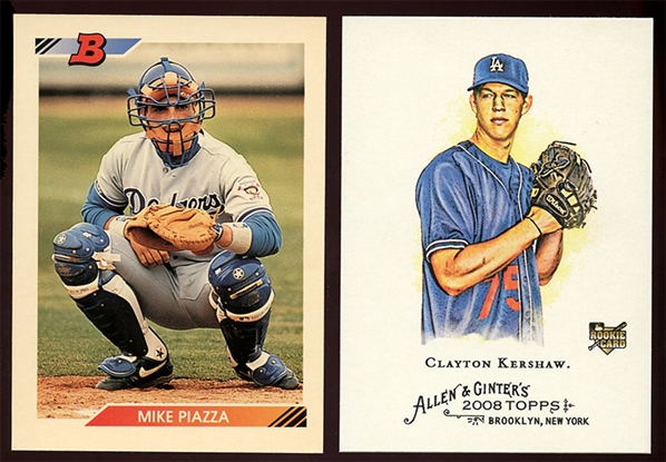BB (2) Legendary Dodger Rookies
