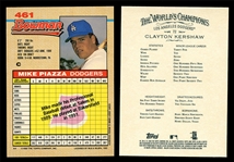 BB (2) Legendary Dodger Rookies