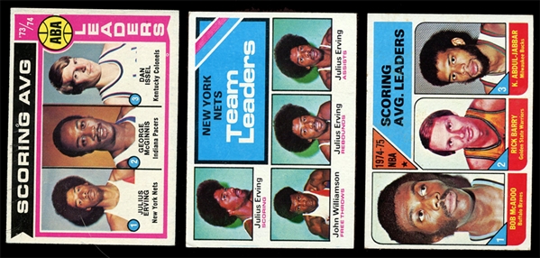 BK (3) 70s Leaders Cards