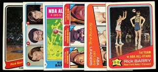 BK (6) Rick Barry Cards