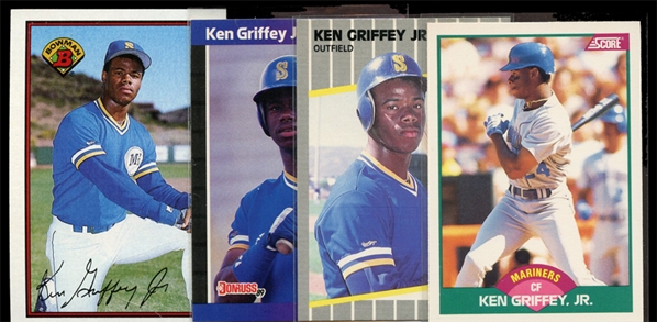 BB (4) Ken Griffey Jr. Rookie