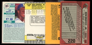 BB (4) Ken Griffey Jr. Rookie