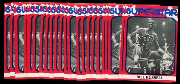 BK 82 TCMA Red (25) #73 Bill Russell