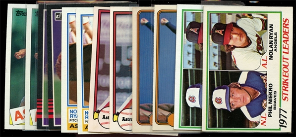 BB (12) Nolan Ryan Cards