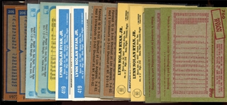 BB (12) Nolan Ryan Cards