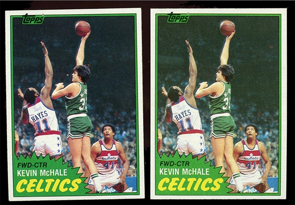 BK 81T (2) #75E Kevin McHale