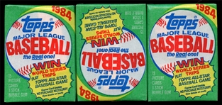 BB 84T (3) Unopened Wax Packs