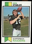 FB 73T #487 Ken Stabler Rookie