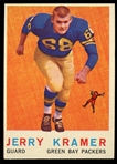 FB 59T #116 Jerry Kramer Rookie