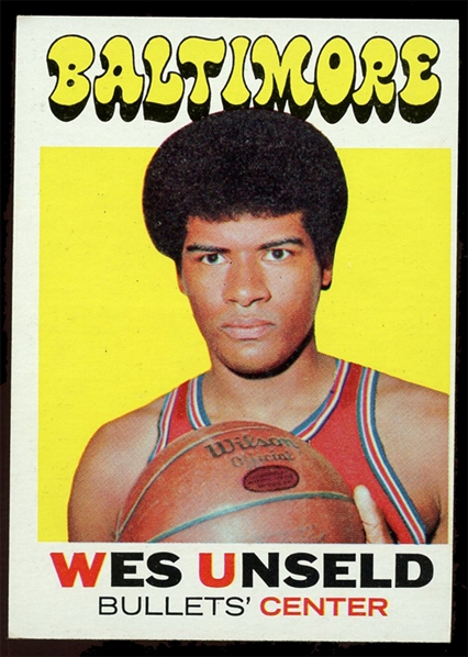 BK 70/1T #95 Wes Unseld