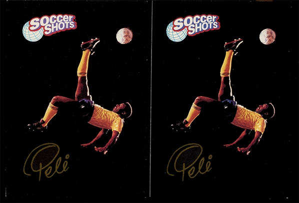 SOC (2) 93SS Pele Promo Cards