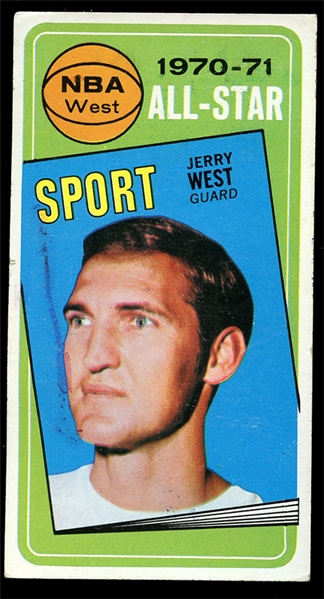 BK 70/1T #107 Jerry West All Star