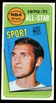 BK 70/1T #107 Jerry West All Star