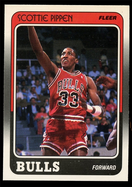 BK 88/9F #20 Scottie Pippen Rookie