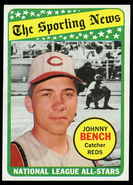 BB 69T #430 Johnny Bench All Star