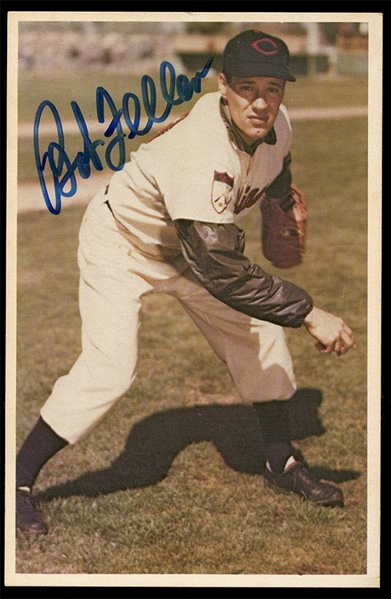 BB 82TCMA Bob Feller Autographed