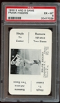 BB 36SS Frank Higgins PSA 6