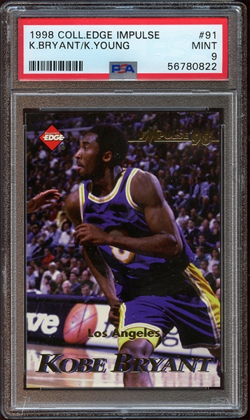 BK 98CE Impulse Kobe Bryant PSA 9