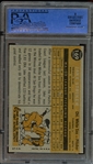 BB 60T #169 Jake Striker PSA 8 OC