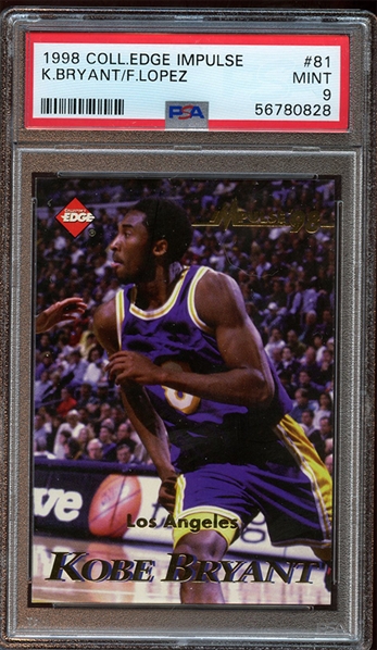 BK 98CE Impulse Kobe Bryant PSA 9