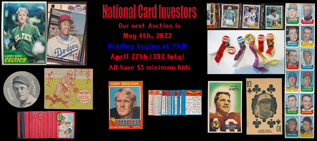 May 4th, 2022 Auction